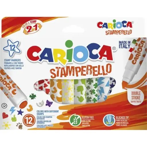 [284392] CARIOCA STIFTEN STAMPERELLO 12ST