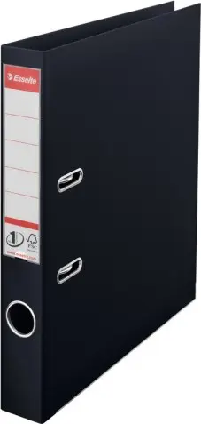 [184760] ESSELTE ORDNER VIVIDA PVC 5CM A4 ZWART