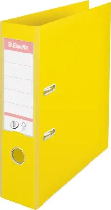 [261870] ESSELTE ORDNER VIVIDA PVC 8CM A4 GEEL