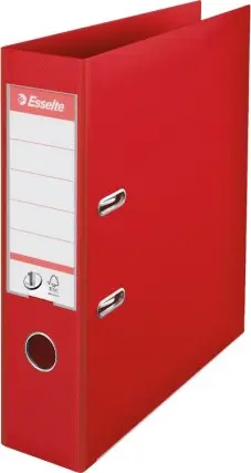 [185328] ESSELTE ORDNER VIVIDA PVC 8CM A4 ROOD