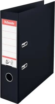 [184759] ESSELTE ORDNER VIVIDA PVC 8CM A4 ZWART