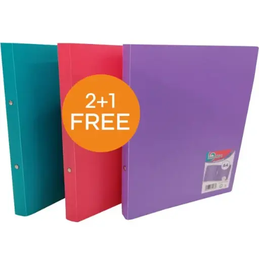 [295310] PALADIN ORDNER PP A4 TRENDY 2RINGEN 16MM 2+1 ASS