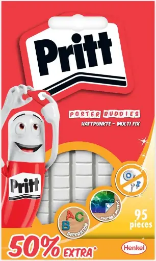 [184764] PRITT BUDDIES 35GR +50% GRATIS -PROMO-