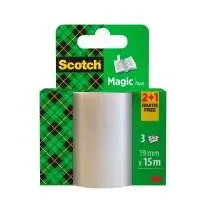 [203196] SCOTCH PLAKBAND MAGIC 19MMX15M 2+1