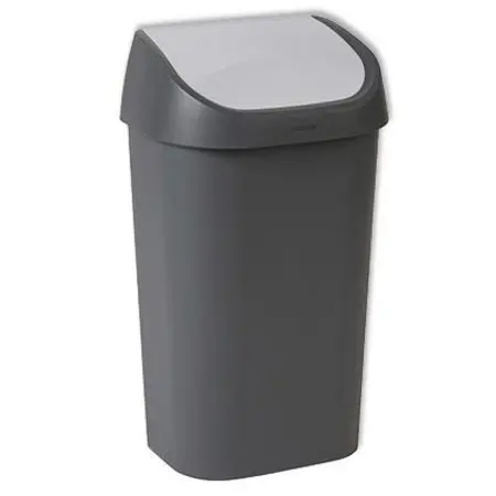 [164164] CURVER AFVALBAK MISTRAL SWING 50L ANTRACIET