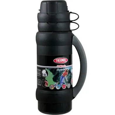 THERMOS ISOLEERFLES PREMIER ZWART