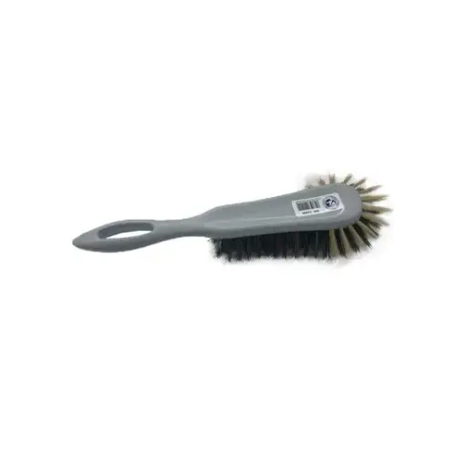 [15623] HANDBORSTEL PVC ZWART HAAR