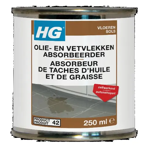 [3613] HG OLIE -EN VET ABSORBER TEGELS 250ML