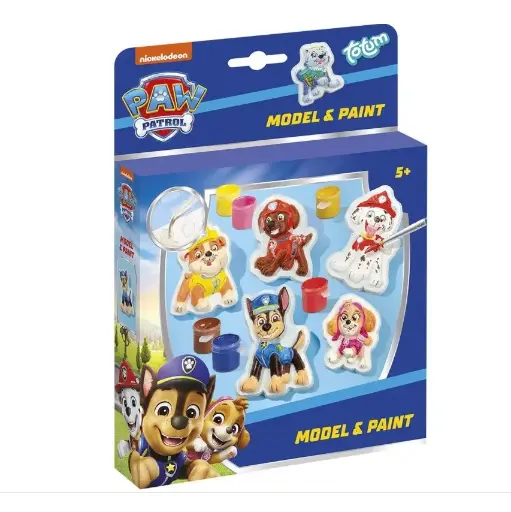 [289057] PAW PATROL GIPSGIETSET MODEL & PAINT M/6 VORMEN/VERF