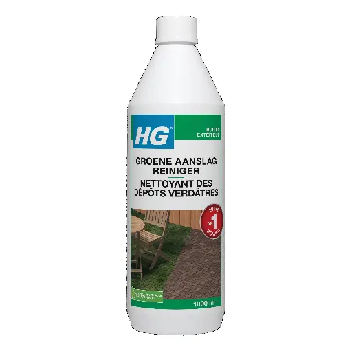 [3729] HG TUIN GROEN-AANSLAG-REINIGER 1L