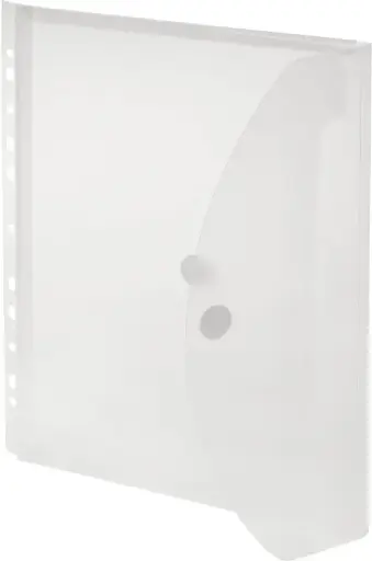 ENVELOP PP A4 VOOR RINGMAP 11-GAATS MET BALG EN VELCROSLUITING