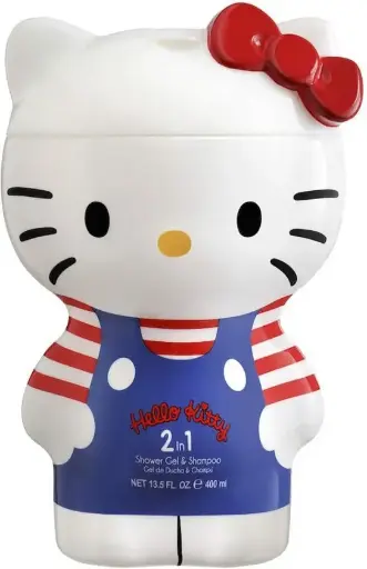 [846223] HELLO KITTY DOUCHE & SHAMPOO 2IN1 400ML 2D