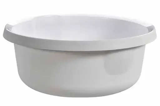 [853351] CURVER WASKOM ROND 10L LICHT GRIJS