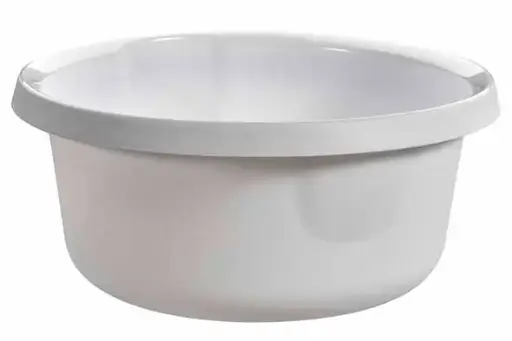 [853354] CURVER WASKOM ROND 6L LICHT GRIJS