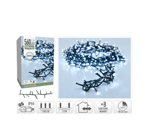 KVL BUI MICROCLUSTER SN:GROEN 11M 560LED 8F TIMER 