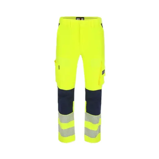 HEROCK WERKBROEK HI-VIZ HECTOR GEEL/MARINE