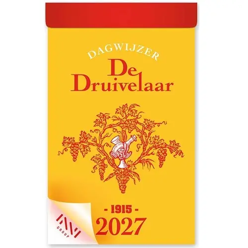 [153373] SCHEURKALENDER - DAGBLOKKALENDER -DE DRUIVELAAR-