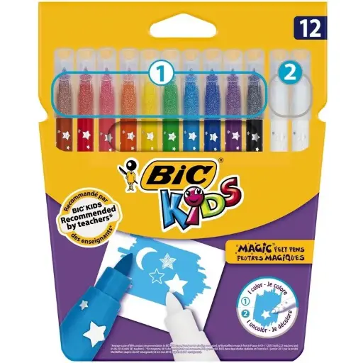 [863946] BIC STIFTEN KIDS MAGIC S/12 -LOT-