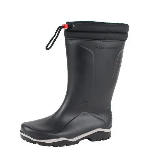 DUNLOP LAARS BLIZZARD GEVOERD ZWART