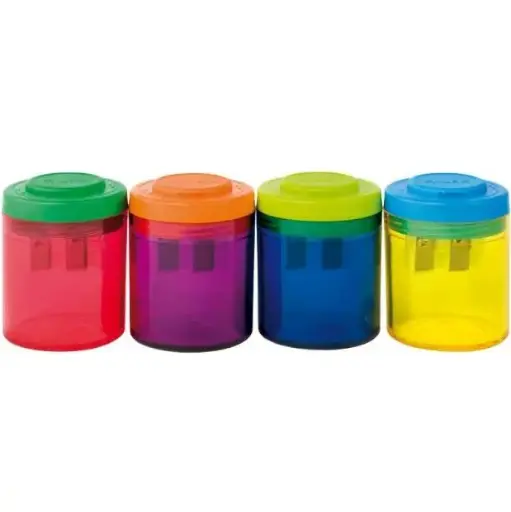 [865321] MILAN POTLOODSLIJPER 2-GAATS M/OPVANGBAKJE COLORED