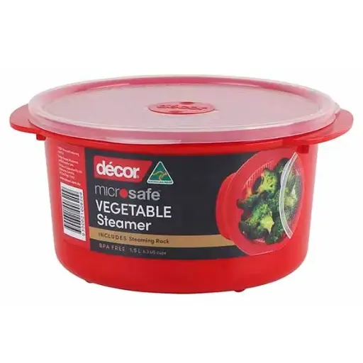 [868169] DECOR GROENTESTOMER MICROSAFE 1.5L M/ROOSTER ROOD