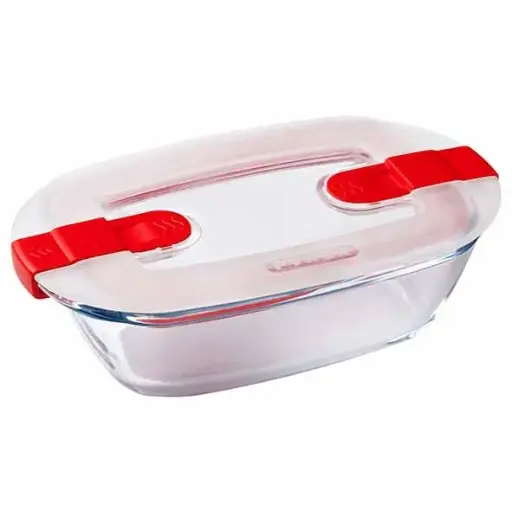 [868323] PYREX COOK & HEAT OVENSCHOTEL RH 0.4L DEKSEL KUNSTSTOF