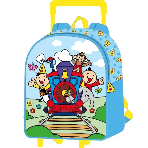 [868617] BUMBA TROLLEY RUGZAK M/ZIJVAKJES 3D TREIN