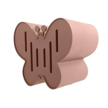 [876222] PV VLINDERHUISJE BAMBOEVEZEL 19X16X12CM ROZE