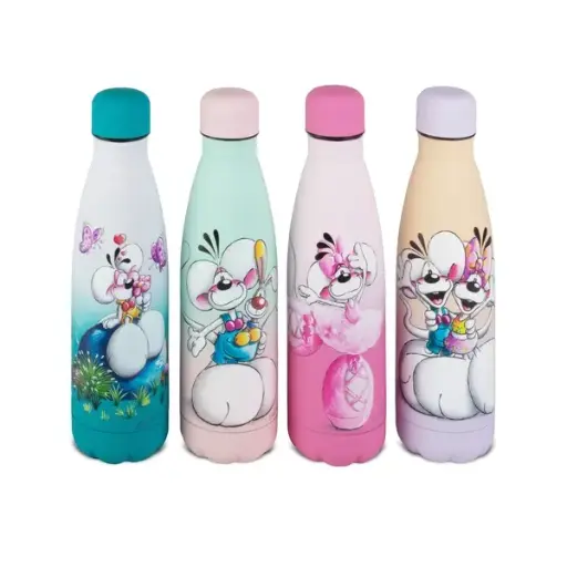 [879546] DIDDL DRINKFLES RVS ASS 4