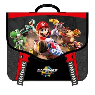 [881508] SCHOOLTAS MARIO BROSS 38CM 2COMPARTIMENTEN