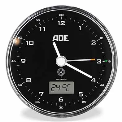 [881522] ADE ALARMKLOK DIGITAAL RADIOGESTUURD SILENT ZWART (IN.1AAA)