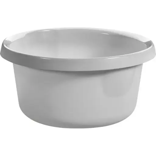 [853353] CURVER WASKOM ROND 4L LICHT GRIJS