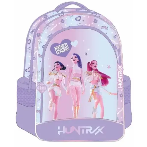 [882987] KPOP DEMON HUNTERS RUGZAK 2COMP 41X31X15CM