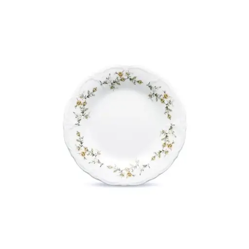 [883277] BONBISTRO DESSERTBORD 20.5CM RETRO BRUIN