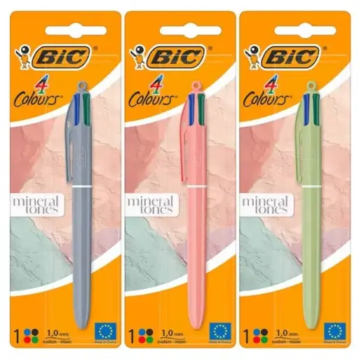 [883983] BIC 4KLEURENBALPEN MINERAL MEDIUM 1MM KLEUR ASS3