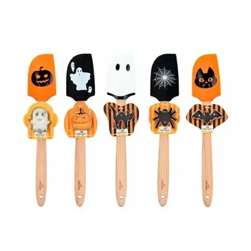 BIRKMANN PANNENLIKKER M/KOEKJESVORM HALLOWEEN ASS5