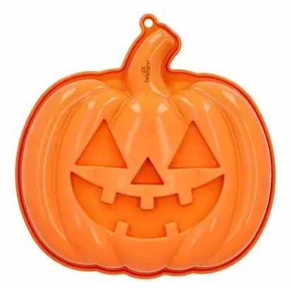 [886754] BIRKMANN BAKVORM POMPOEN SILICONE D25CM ORANJE
