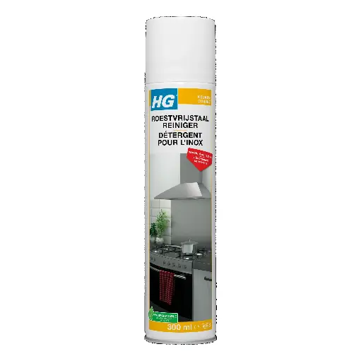 [77005] HG ROESTVRIJSTAAL REINIGER 300ML