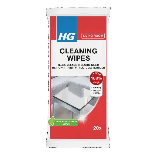 [278464] HG WIPES GLAS REINIGER S/20 -EINDE REEKS-