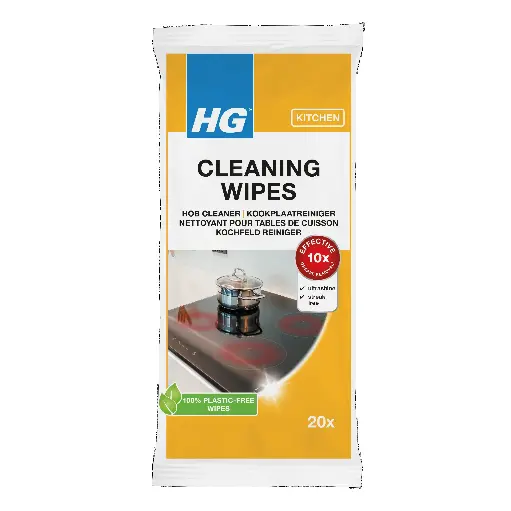 [278465] HG WIPES KOOKPLAATREINIGER S/20 -EINDE REEKS-