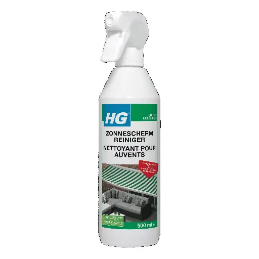 [173806] HG ZONNESCHERM- DEKZEIL -EN TENTEREINIGER 500ML